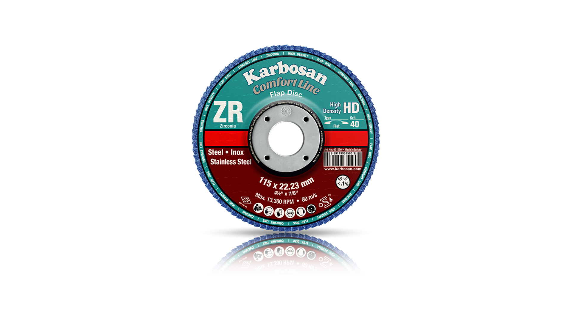 Comfort Line ZR HD Flap Diskler