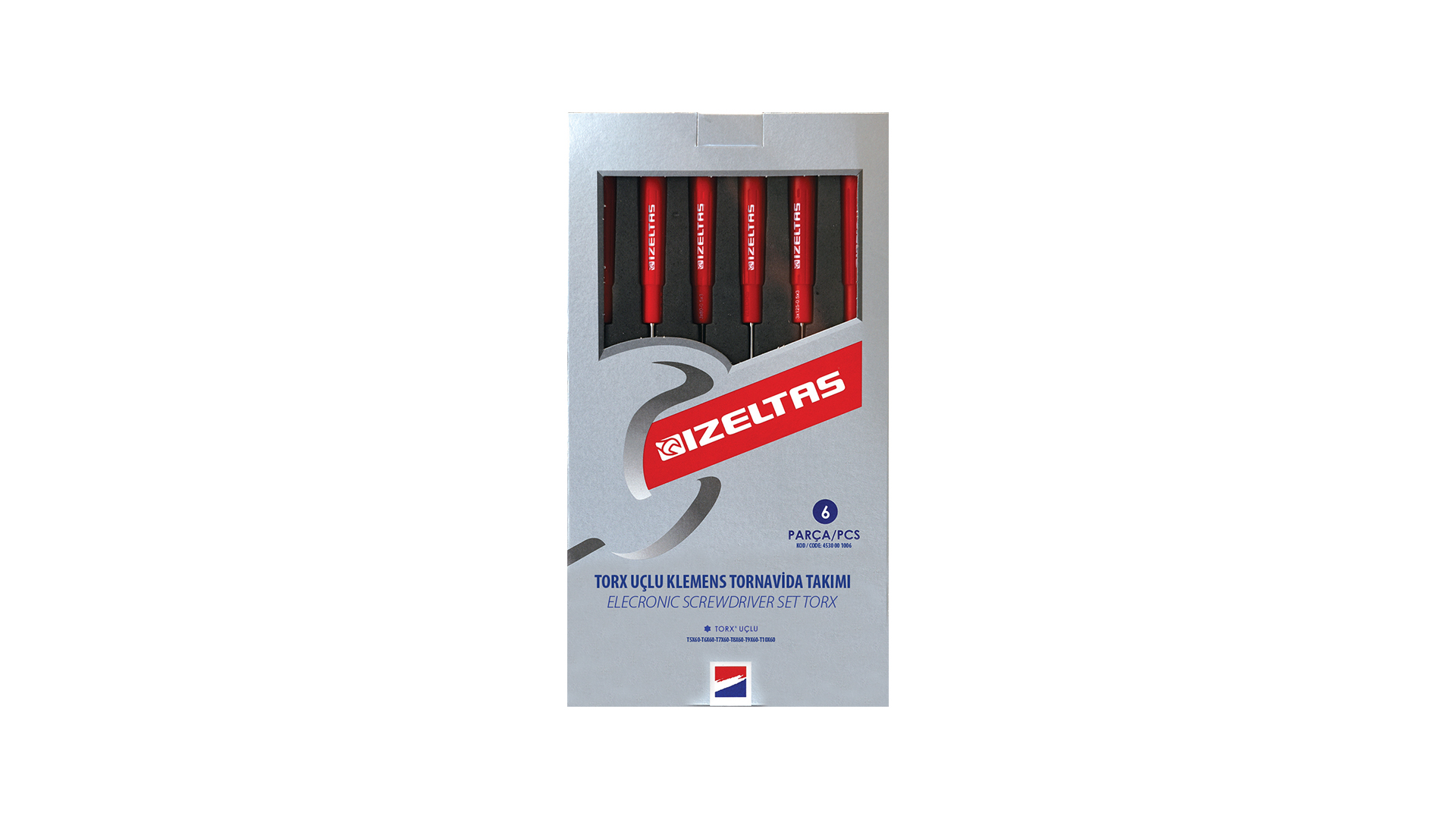 4530 Torx® Uçlu Klemens Tornavida Takımı (6 Parça)