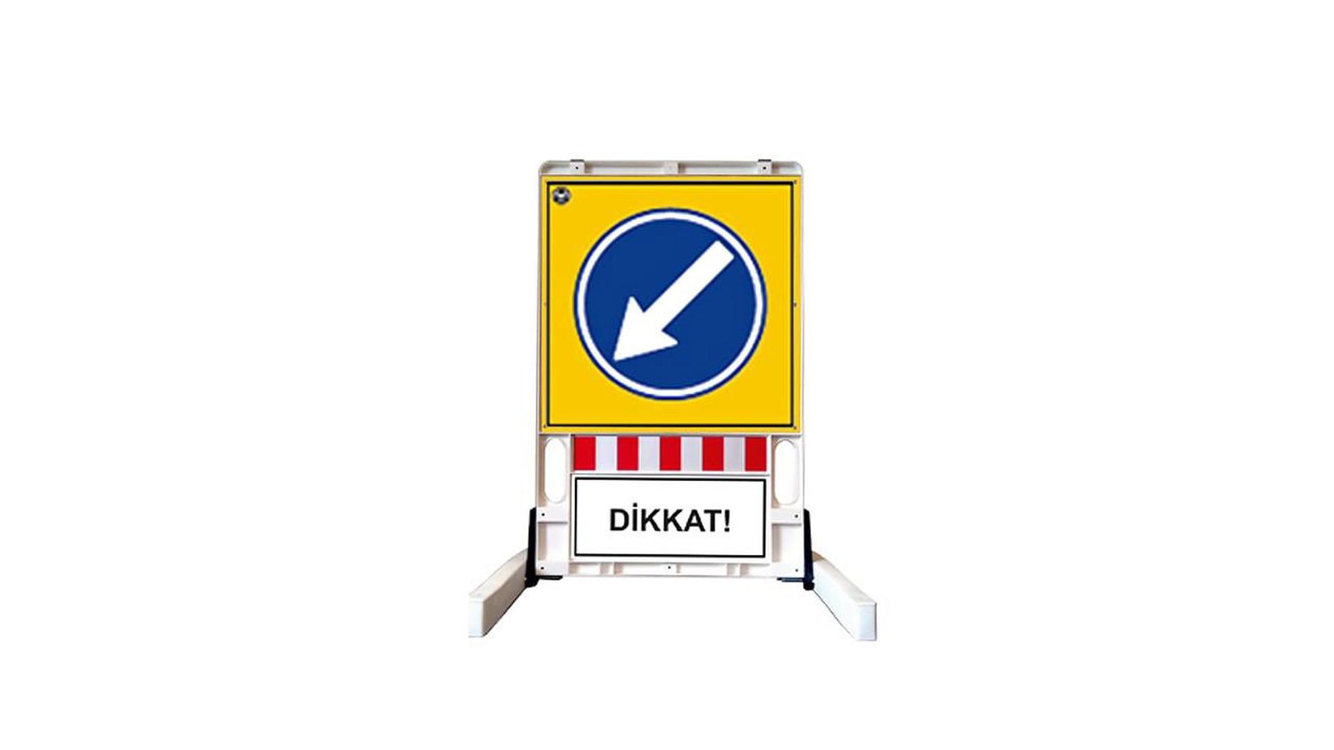 Manisa Katlanabilir Yol Uyarı Levhası