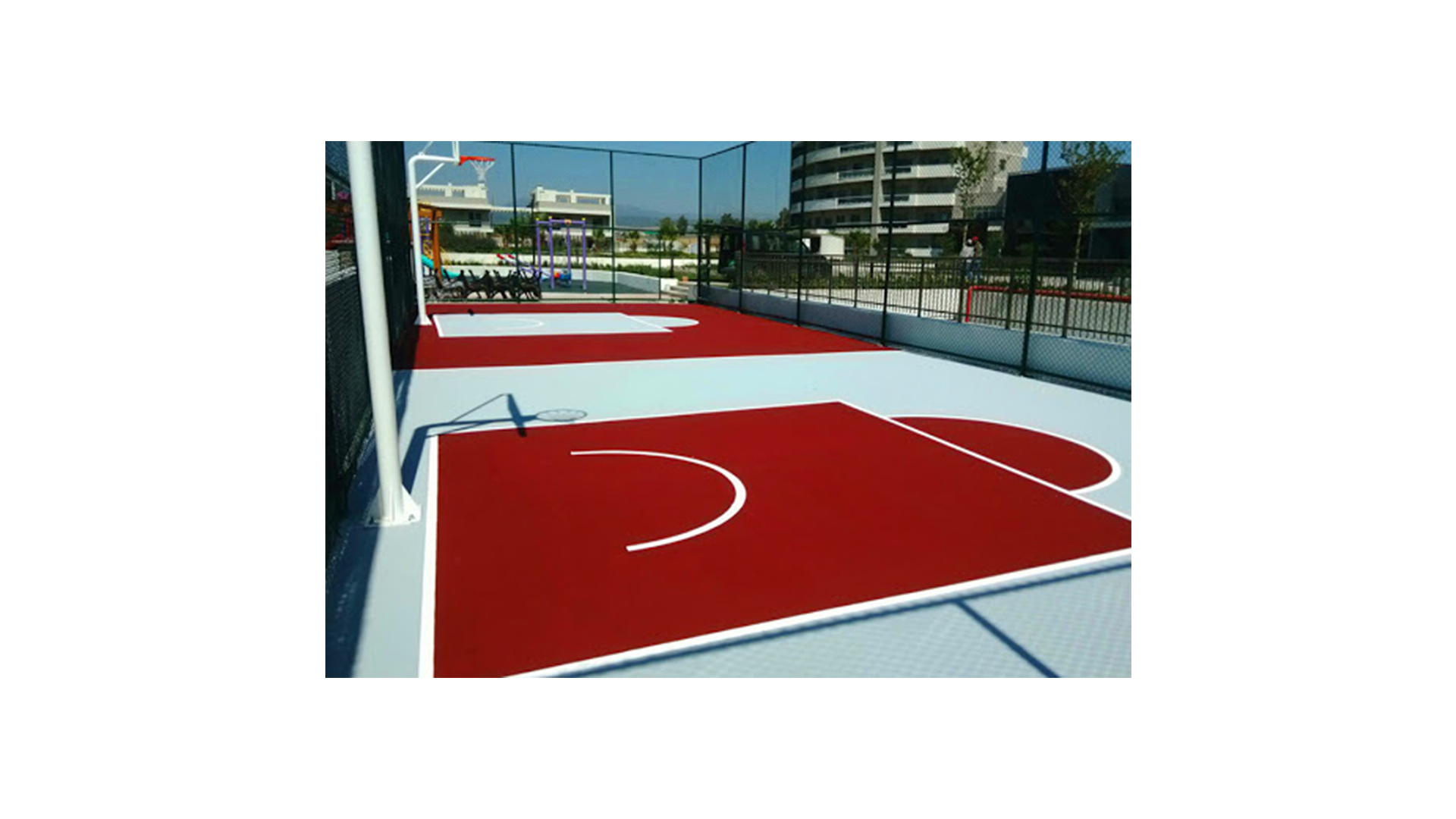 Klasik Sistem Akrilik Spor Saha Zemin Kaplamaları